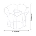 thumbnail image 2 of POINTERTECK Lampshade Frame E27 Light Socket Chandelier Shade Ring Fitter Iron Lampshade, 2 of 6