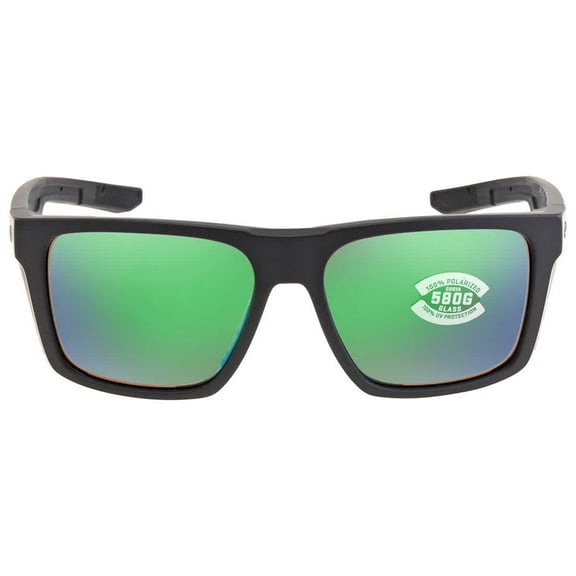 Costa Del Mar LIDO Green Mirror Polarized Glass Men's Sunglasses 6S9104 910402 57