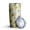 White Green Leaf, variant on 20oz Tumblers Beige Yellow Flower Pattern Stainless Steel Vacuum Insulated Double Wall Travel Tumbler Cups Mug with Lid and Straw,Cleaning Brush for Cold & Hot Drinks