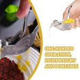 thumbnail image 4 of Lime Slice Squeezer Stainless Steel Bird Lemon Squeezer With Pour Spout Lime Squeezer For Beer Bottle Manual Lemon Lime Orange Squeezer Lemon Squeezer, 4 of 8
