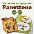 thumbnail image 4 of Food to Live Italian Pistachio and Chocolate Panettone, Pack of 1 - Artisan Holiday Bread, Festive Dessert, Premium Gift, Traditional Baked Loaf, 750g (1.65 lb) x 1, 4 of 7