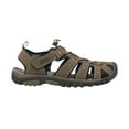 thumbnail image 2 of PDQ Mens Toggle & Touch Fastening Synthetic Nubuck Trail Sandals, 2 of 4