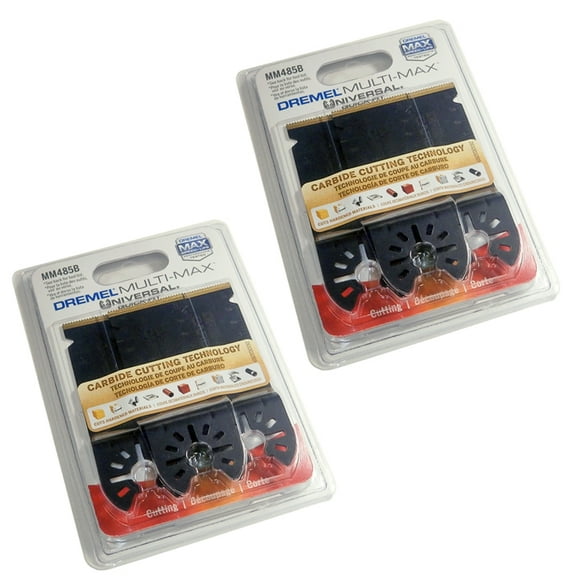 Dremel 2 Pack of Genuine OEM Replacement Carbide Blades - 2615M485AD-2PK