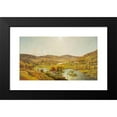 thumbnail image 2 of Jasper Francis Cropsey 14x10 Black Modern Framed Museum Art Print Titled - Sidney Plains with the Union of the Susquehanna and Unadilla Rivers (1874), 2 of 5