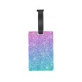 thumbnail image 6 of Balery Multicolor Glitter Print Durable Luggage Tags with Secure Strap, Personalized Travel ID Tags for Suitcases, Bags, and Backpacks - Easy Identification for Men and Women, 6 of 8