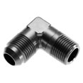 thumbnail image 1 of 08AN 90 deg Male 04AN NPT Adapter - Black, 1 of 1