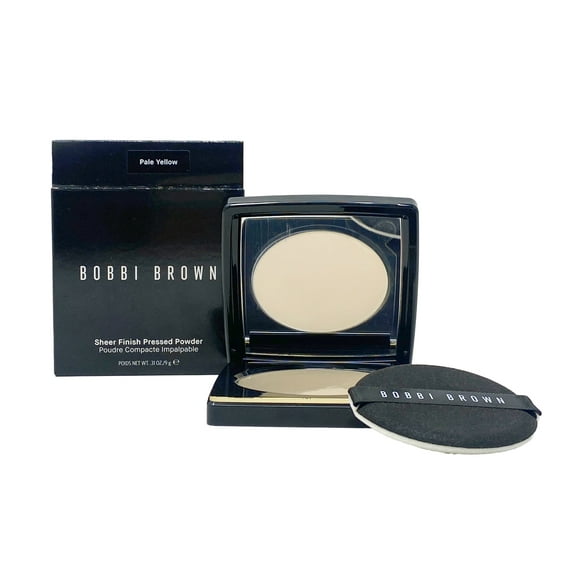 Bobbi Brown Sheer Finish Pressed Powder - Shade Pale Yellow (.31 Oz)