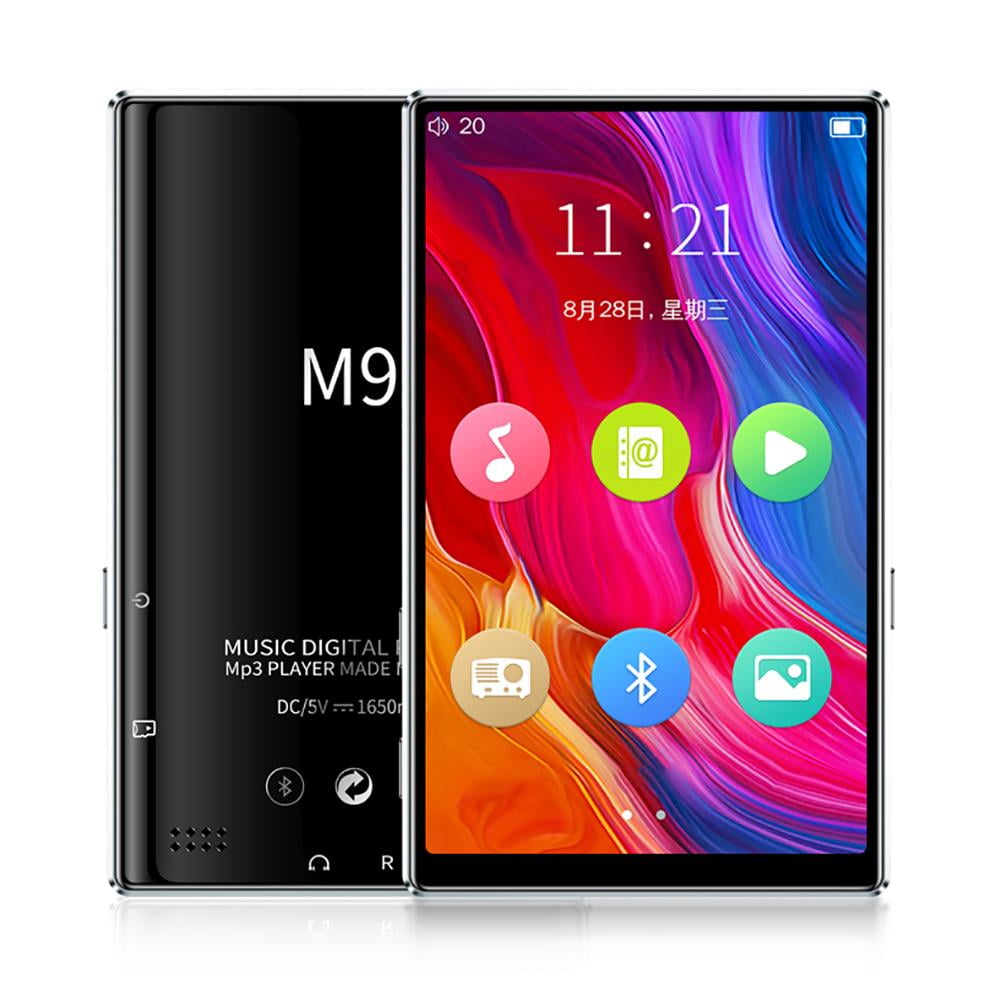 MP4 Player Bluetooth 5.0 Touch Screen Lossless Music Player with FM