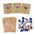 thumbnail image 5 of 24 Pack Gem Valentines Cards Valentines Day Gifts for Kids Cards with Heart-Shape Crystal Stone Funny Valentine Exchange Card Gift for Boys Girls Toddlers Class Classroom School Party Favor, 5 of 7