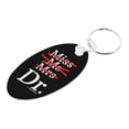 thumbnail image 2 of ThisWear Medical School Graduate Keychain Miss Ms Mrs Dr Aluminum Oval Keychain, 2 of 3