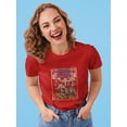 thumbnail image 2 of Believe In Your Dreams Shaped T-Shirt Women -Image by Shutterstock, Female 3X-Large, 2 of 4