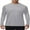 Light Gray, variant on Youthup Men's Casual Loose Fit Solid Color Long Sleeve T-Shirt for Youth, Summer Sporty Basic Tee