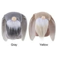 thumbnail image 2 of Gifts Home Ornaments Hanging Pendants Easter Decorations Easter Bunny Gnome Scandinavian Tomte Elf Decorations Faceless Plush Doll GRAY, 2 of 8