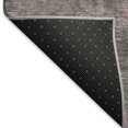 thumbnail image 5 of Addison Rugs Mayfield Premium Machine Washable Transitional Abstract Blush Runner Rug, 2'3" X 7'6" Machine Washable Transitional Abstract Blush Oversized Sherpa Throw Blanket, 5 of 6