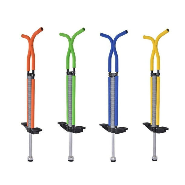 Children Adults Balance Training Pogo Stick Yellow