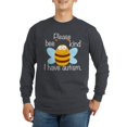 thumbnail image 1 of CafePress - Autism Bee Long Sleeve Dark T Shirt - Long Sleeve Dark T-Shirt, 1 of 1