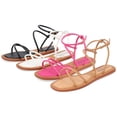 thumbnail image 6 of Journee Collection Womens Farron Tru Comfort Foam Buckle Flat Sandals, 6 of 7