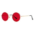thumbnail image 2 of Gafas de Sol Polarizadas Redondas Gleyemor para Hombre y Mujer en Rojo y Amarillo, 2 of 6