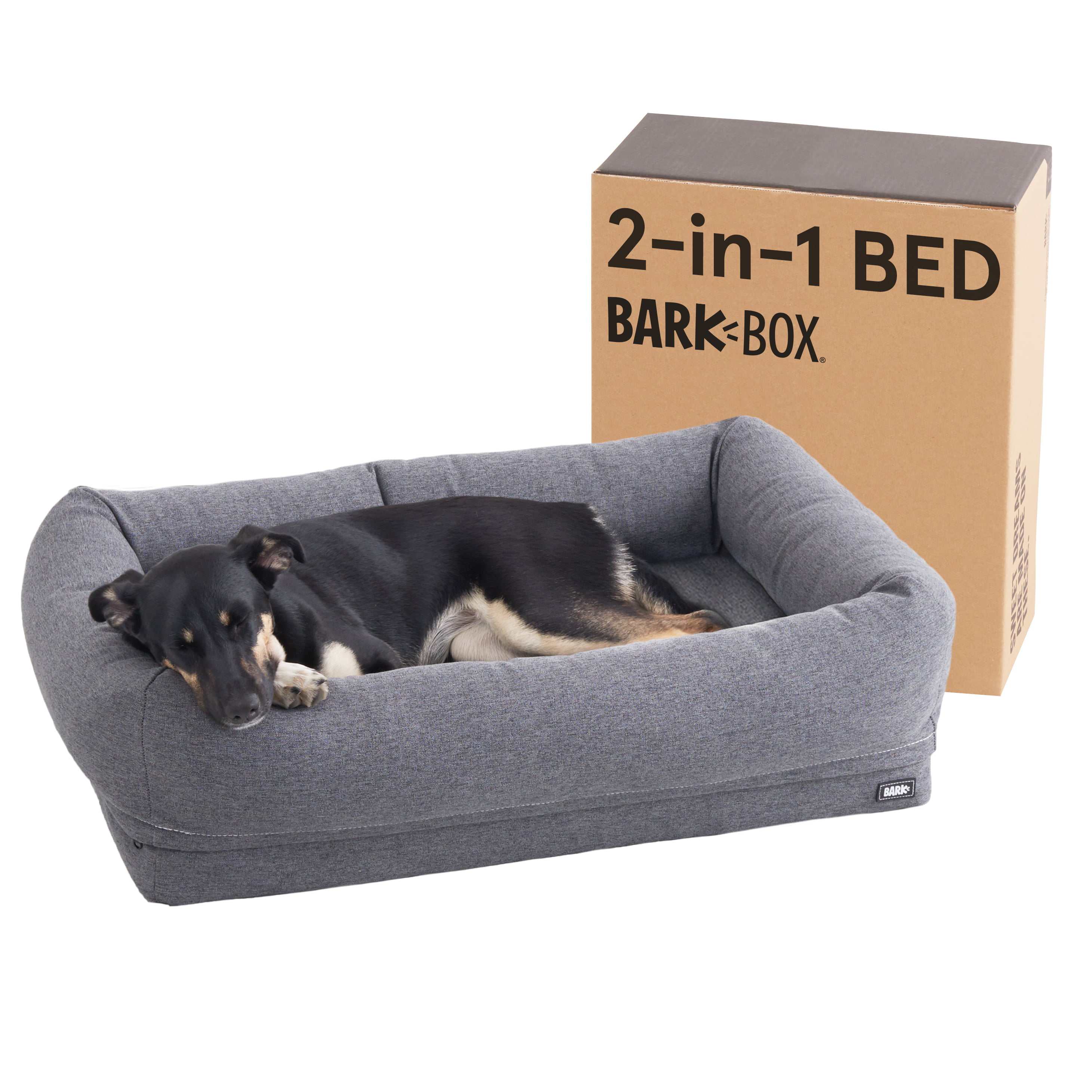 Barkbox 2-in-1 Memory Foam Cuddler Dog 