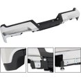 thumbnail image 6 of SEBLAFF Steel Rear Step Bumper Chrome Replacement for 2017-2022 F-250 F-350 Super Duty without Parking Aid Sensor Holes FO1103197, 6 of 7