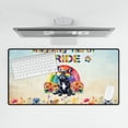 thumbnail image 4 of Wagging Tail French Bulldog Celebrates Rainbow Pride Month LGBT LGBTQ+ Desk Mat Full Keyboard Mouse Pad Dog Lover Gifts Large Mousepad - 01003, 4 of 5