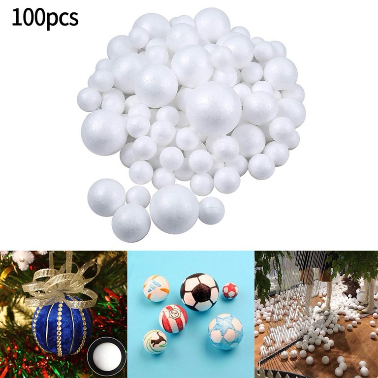 2 Inch Craft Foam Balls 20pcs, Polystyrene Balls for DIY Crafts