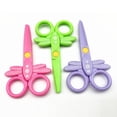 thumbnail image 3 of Cagogo under $5 2Pcs Safety Scissors, Children's Safety Scissors,All PlasticKidsScissors,Paper Cutting Craft Scissors,Child-Safe Craft Tool,EducationalKidsScissors,Bright ColorChildrenScissors, 3 of 8