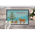 thumbnail image 2 of Carolines Treasures CK4640JMAT 24 x 36 in. Kurilian Bobtail Cat Merry Christmas Indoor or Outdoor Mat, 2 of 4