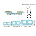 thumbnail image 3 of Adjustable Small Reptile Leash with Escape-Proof Nylon Rope, Soft Chest Strap, Elastic Cushioning, Includes Leg Covers for Bearded Dragons, Geckos, Iguanas, Sizes S to L, Multiple Colors, 3 of 6
