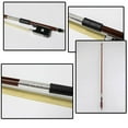 thumbnail image 5 of erfcxs 4/4 Basimu Violin Bow Performance Durable Violin Bow Instrument Portable Learning Practice Bow, 5 of 9