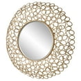 thumbnail image 2 of Uttermost Swirl Round Gold Mirror, 2 of 7