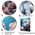 thumbnail image 3 of Designart "Black & White Octopus Movement" Animals Octopus Wall Decor, 3 of 7
