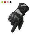 thumbnail image 4 of 1 Pairs Waterproof Motocycle Gloves,Red Warm Motorcycle Gloves for winter, Size L Motorcyle Gloves, Touchscreen Motorcycle Riding Gloves for Road Racing, 4 of 6