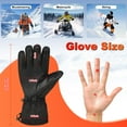 thumbnail image 5 of WERTYI Heated Gloves for Men Women, 4000mAh*2 Rechargeable Electric Gloves Touchscreen Gloves Winter Hand Warmer for Work Cycling Skiing Motorcycle, 5 of 7