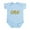 Sky Blue, variant on CafePress - One Script Body Suit - Baby Light Bodysuit, Size Newborn - 24 Months