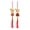 2pcs Random Style, variant on Dserhfy 2026 Horse Hanging Ornament Chinese New Year Horse Lucky Charm Red Tassel Feng Shui Pendant for Car Bonsai Tree Lunar New Year Wealth
