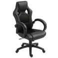 thumbnail image 1 of HOMCOM Chaise de Bureau Style Voiture de Course Chaise d'Ordinateur Style Voiture de Course, 1 of 10