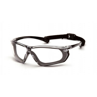 Pyramex CROSSOVR SBG10680DT Indoor/Outdoor Mirror Anti-Fog Lens with Black and G