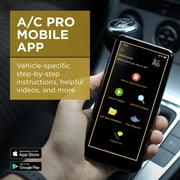 A/C Pro ACP410-4 Auto AC Recharge Kit Hose Dispenser, Automotive Air Conditioning, Universal Vehicle