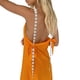 thumbnail image 4 of Txlixc Vestido de tirante de verano femenino, cuello redondo sin mangas Txlixc moda, 4 of 6