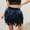 Dark Blue, variant on Women's Unique Faux Feather Mini Skirt Gothic Style Irregular Hem Summer Party Cocktail Skirt Red，XL
