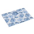 thumbnail image 2 of YFYANG Microfiber Dish Drying Mat for Kitchen, Reusable Vintage Blue Watercolor Flower Large Dish Mat, 18" x 24", 2 of 9