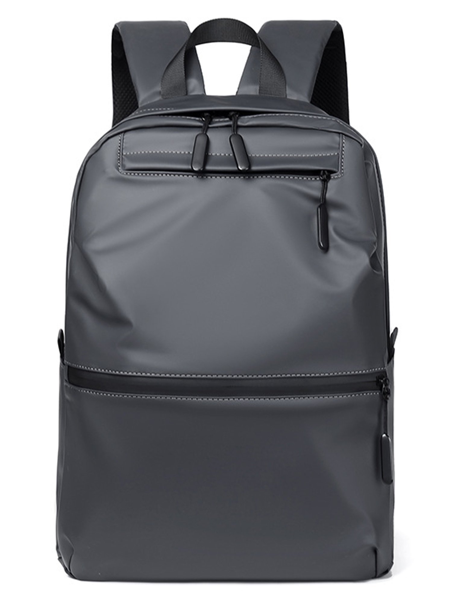 Fashnice Men Laptop Bag Anti Theft Backpack Top Handle Zipper Rucksack