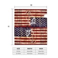 thumbnail image 6 of PHELIKA American Flag Painted Wood Wall Horse Head Magnetic Mailbox Covers Standard Size 25.5"H x 21"W, 6 of 8