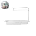 thumbnail image 2 of Para Fregadero, Escurridor De Esponja Para Jabón, Cesta De Almacenamiento, Soporte Para Grifo, Soporte Ajustable Para Baño, Fregadero, Accesorios De Cocina Methold HA043565-03, 2 of 6