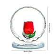 thumbnail image 3 of Mlkoz Valentine's day Decor, Roses Crystal Ornaments Car Interior Decoration Home Decoration Birthday Gift, Mom Gifts, 3 of 6