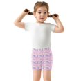 thumbnail image 5 of joogoo Cute Leopards Rainbow Girls Lined Shorts Bike Dance Bottoms 10Y, 5 of 7