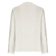 thumbnail image 7 of Lmueinov Summer Plus Size Sweaters Cardigan for Women Netted Knit Roll Tab Long Sleeve Open Front Lightweight Cover Up for Summer Fall Beach Daily Casual Wear S-3XL, 7 of 7