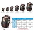 thumbnail image 2 of Uxcell 75-80L Waterproof Rucksack Cover, Backpack Rain Cover, XXL, Classic Camo, 2 of 5