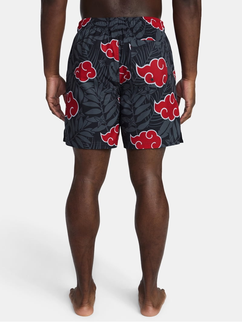 NARUTO TRUNKS ×RHCボードショーツ美品✨ Naruto Men's and Big Men's Print Board Shorts, Sizes S-3XL